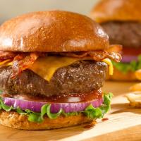Cheddar burger